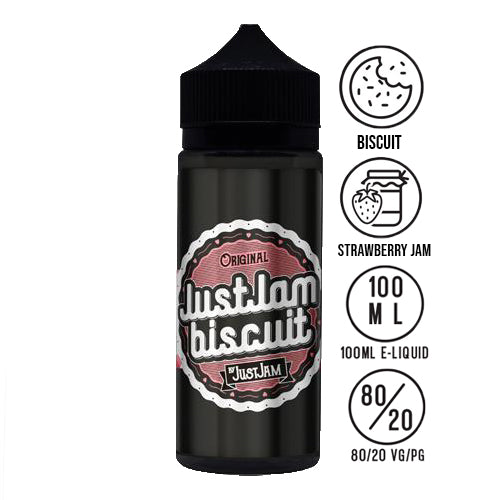 Just Jam Biscuit - Original 100ml - The Ace Of Vapez