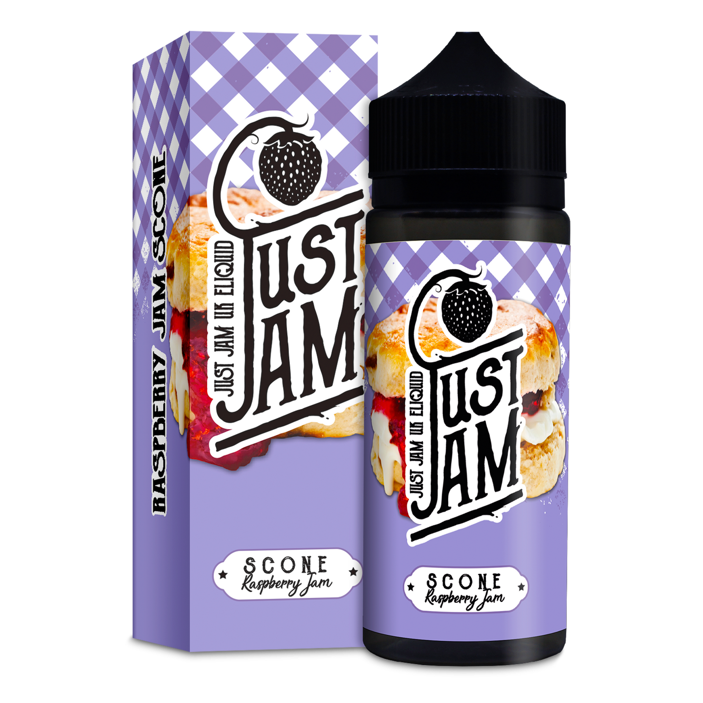 Just Jam Raspberry Scone 100ml Shortfill | The Ace Of Vapez
