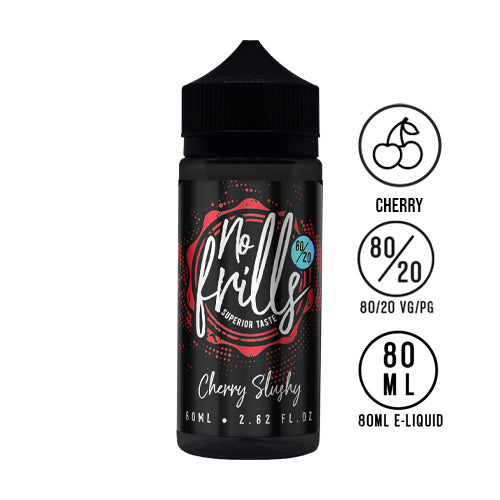 No Frills - Cherry Slushy 80ml 80/20 - The Ace Of Vapez