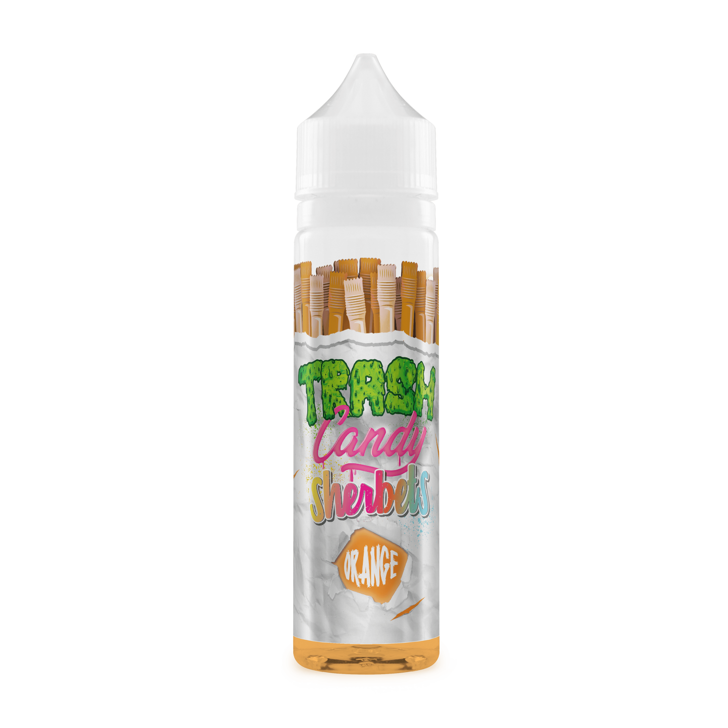 Trash Candy Sherbets - Orange 50ml - The Ace Of Vapez