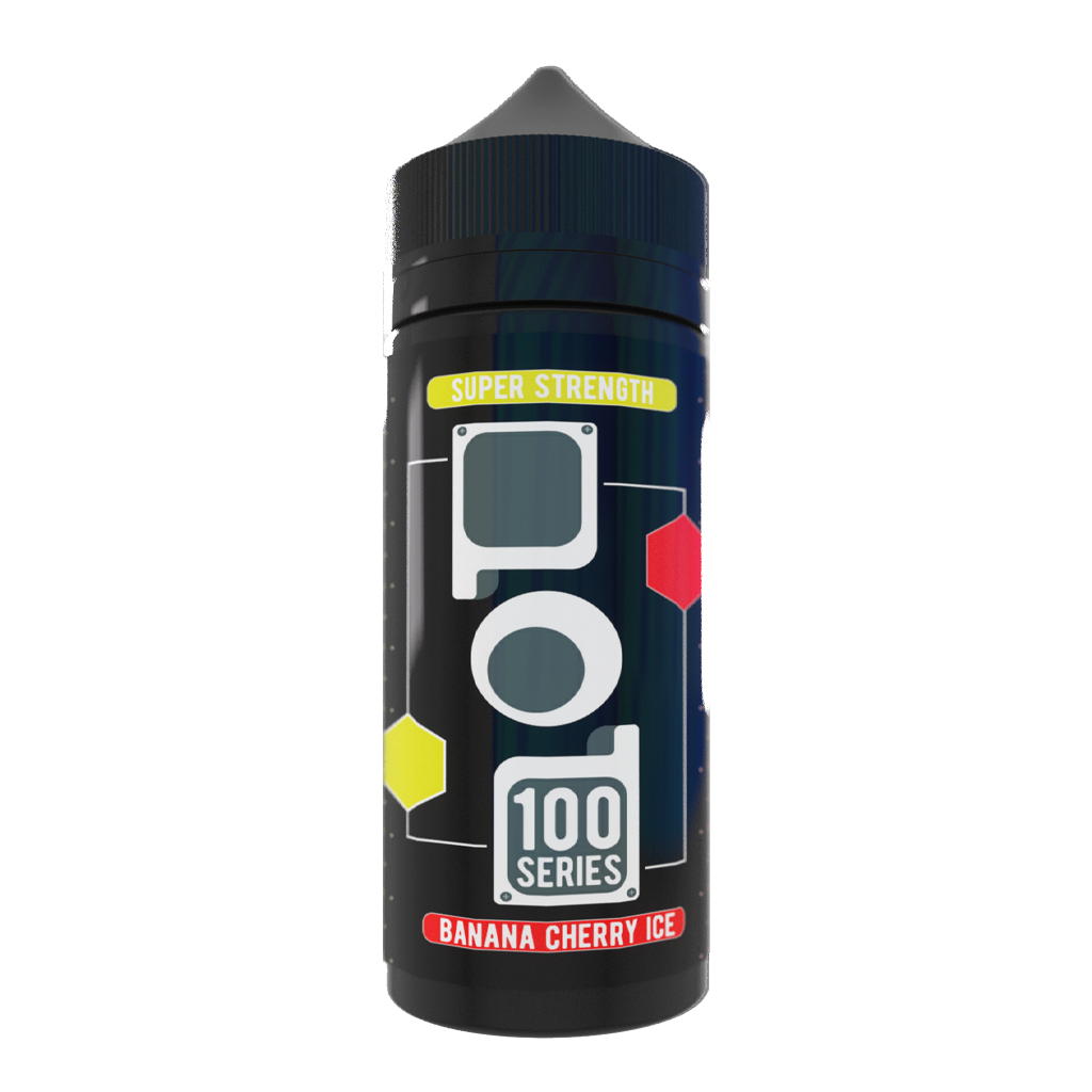 Pod 100 Series Banana cherry Ice 100ml - The Ace Of Vapez