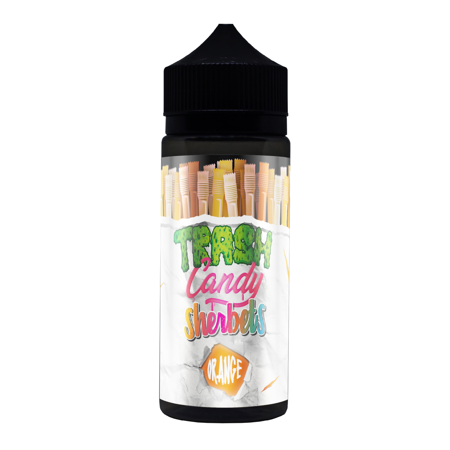 Trash Candy Sherbets - Orange 100ml - The Ace Of Vapez