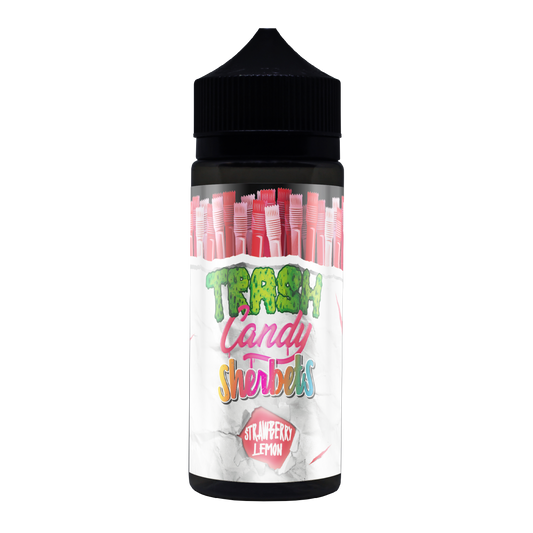 Trash Candy Sherbets - Strawberry Lemon 100ml - The Ace Of Vapez