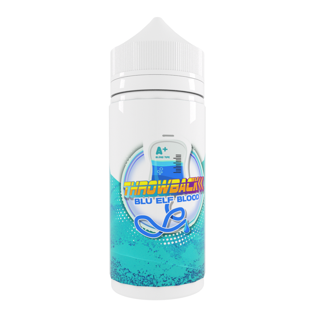 Throwback - Blu Elf Blood 100ml - The Ace Of Vapez