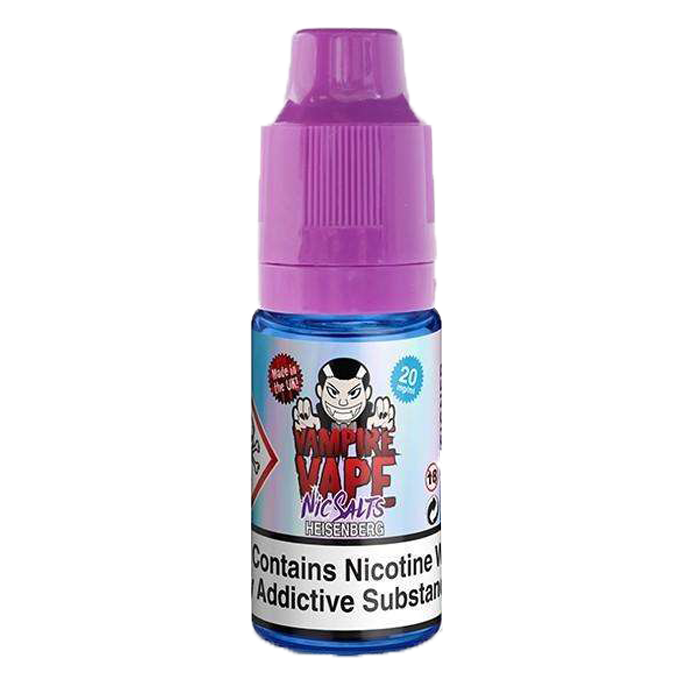 Vampire Vape Heisenberg Nic Salts 10ml - The Ace Of Vapez
