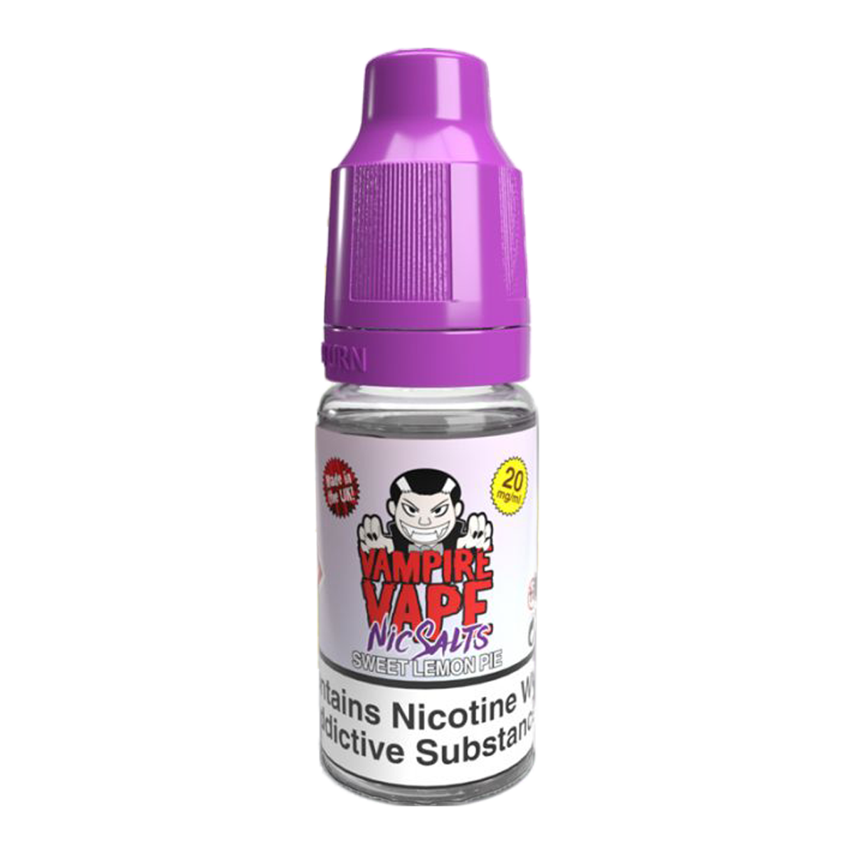 Vampire Vape Sweet Lemon Pie Nic Salts 10ml -OOD - The Ace Of Vapez