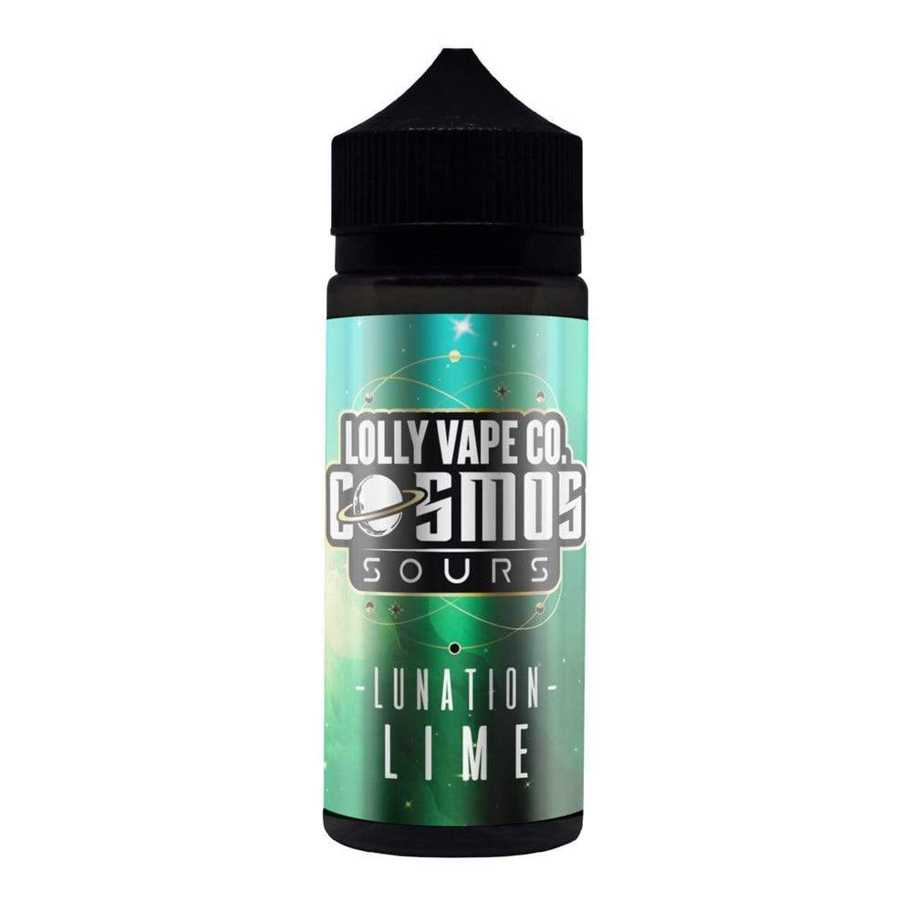 Lolly Vape Co Cosmos Sours - Lunation Lime 100ml - The Ace Of Vapez