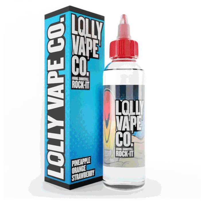 Lolly Vape Co - Rock it 100ml Shortfill - The Ace Of Vapez