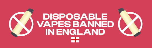 Disposable Vapes banned in England