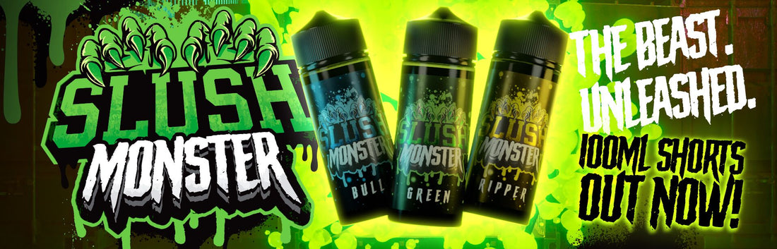 Unleash your inner monster with our new Slush Monster 100ml shortfills