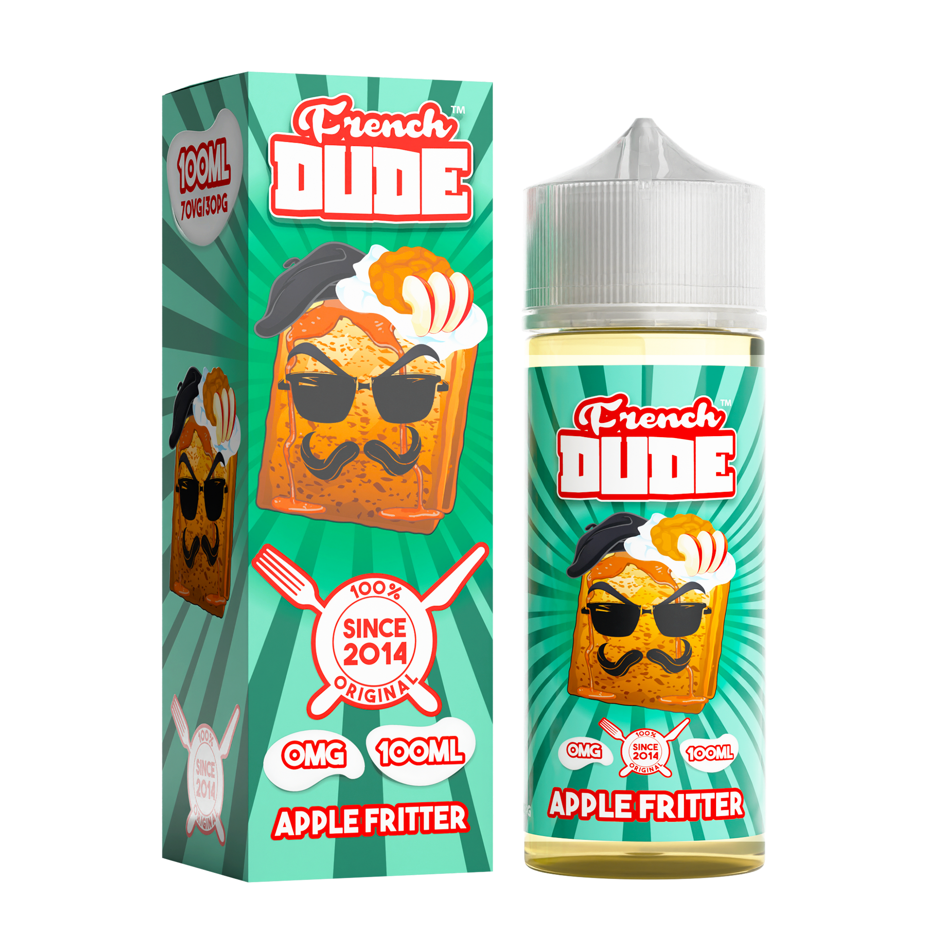 Apple Fritter French Dude 100ml - The Ace Of Vapez