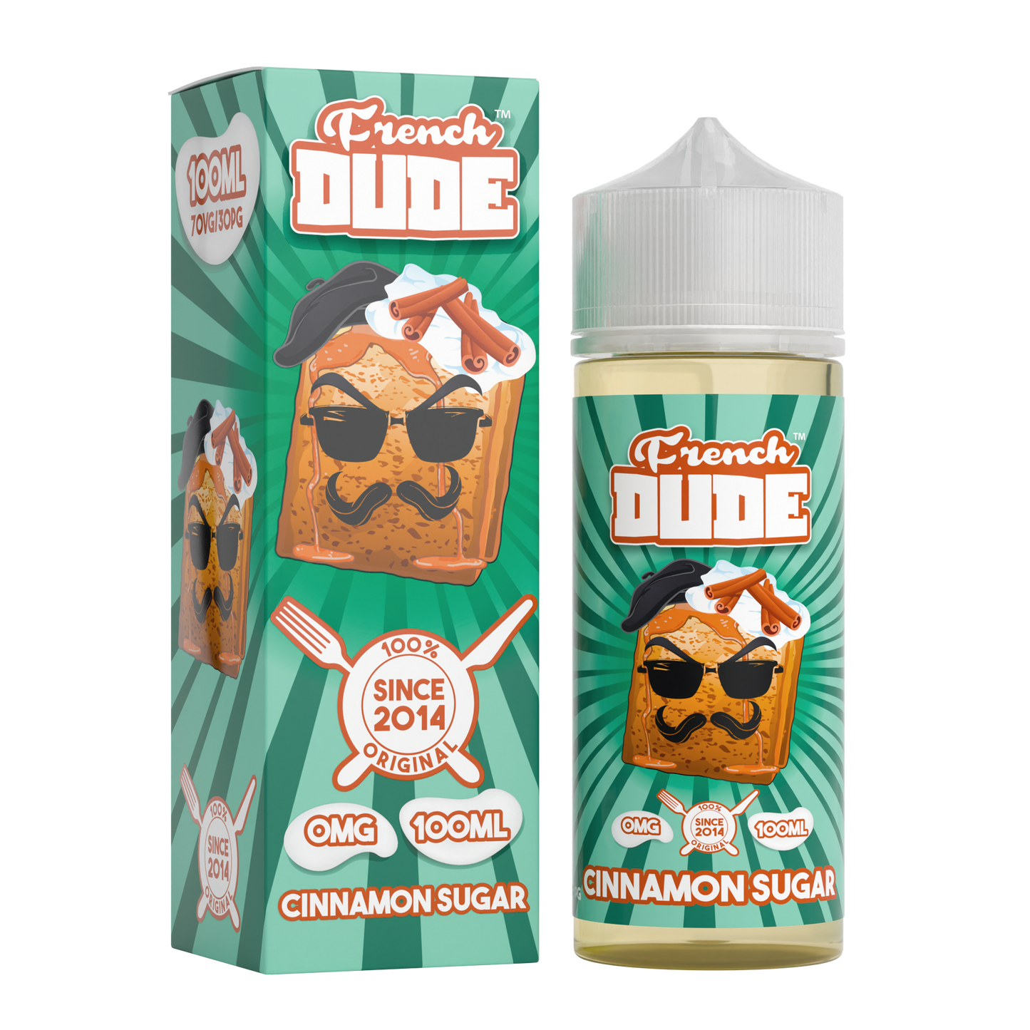 Cinnamon Sugar French Dude 100ml - The Ace Of Vapez