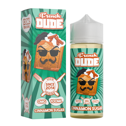 Cinnamon Sugar French Dude 100ml - The Ace Of Vapez