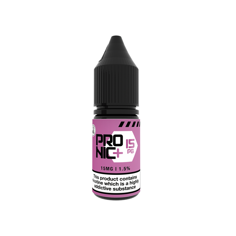 Pro Nic+ 15mg 100% PG Nic Shot 10ml - The ace of vapez 