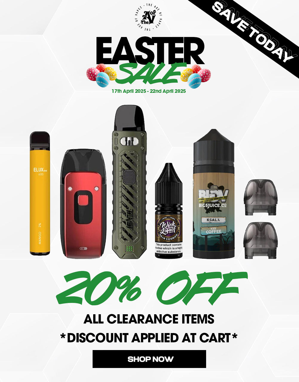 20-OFF-CLEARANCE-The Ace Of Vapez
