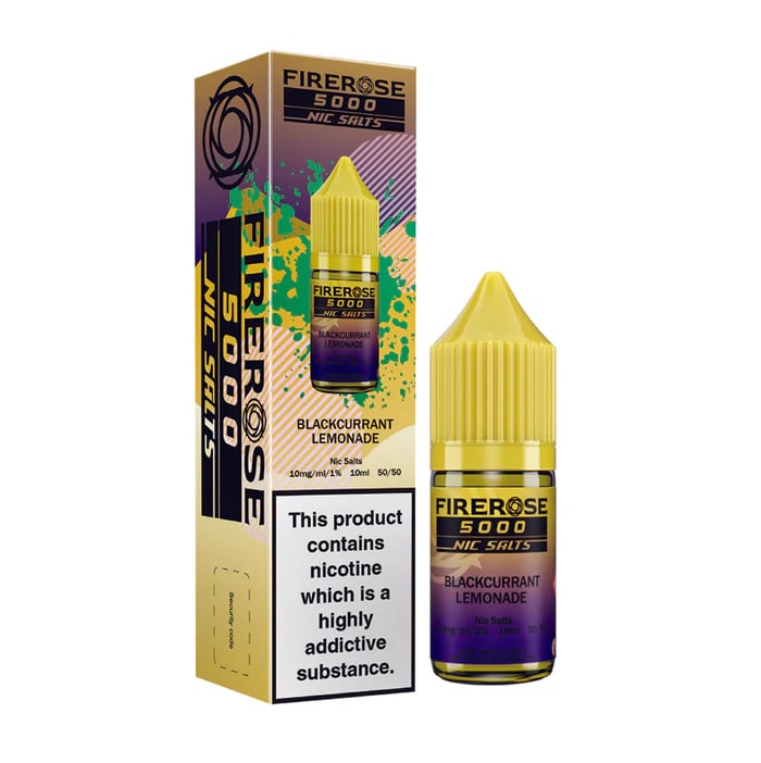 Firerose Blackcurrant Lemonade Nic Salt - The Ace Of Vapez