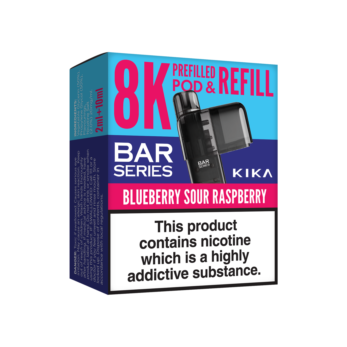 Bar Series Kika 8K Refill Pod