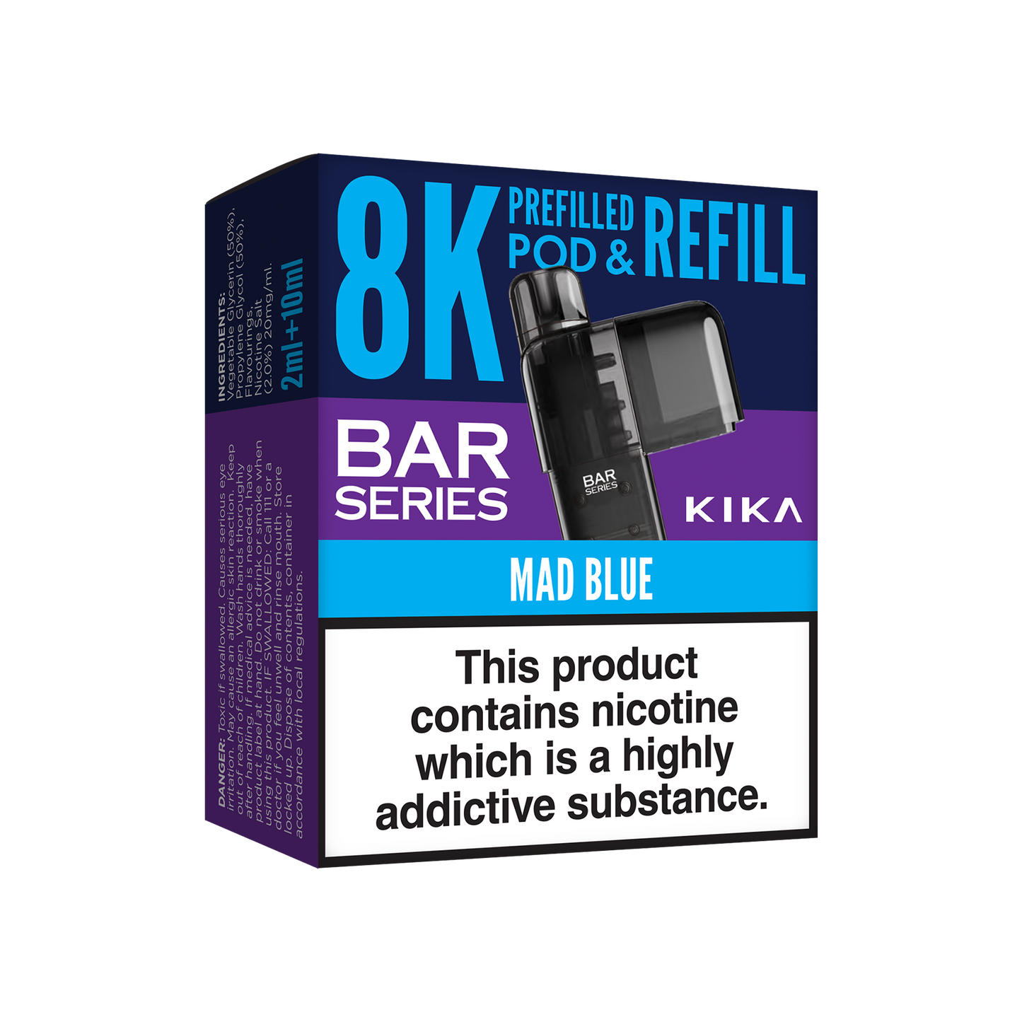 Bar Series Kika 8K Refill Pod
