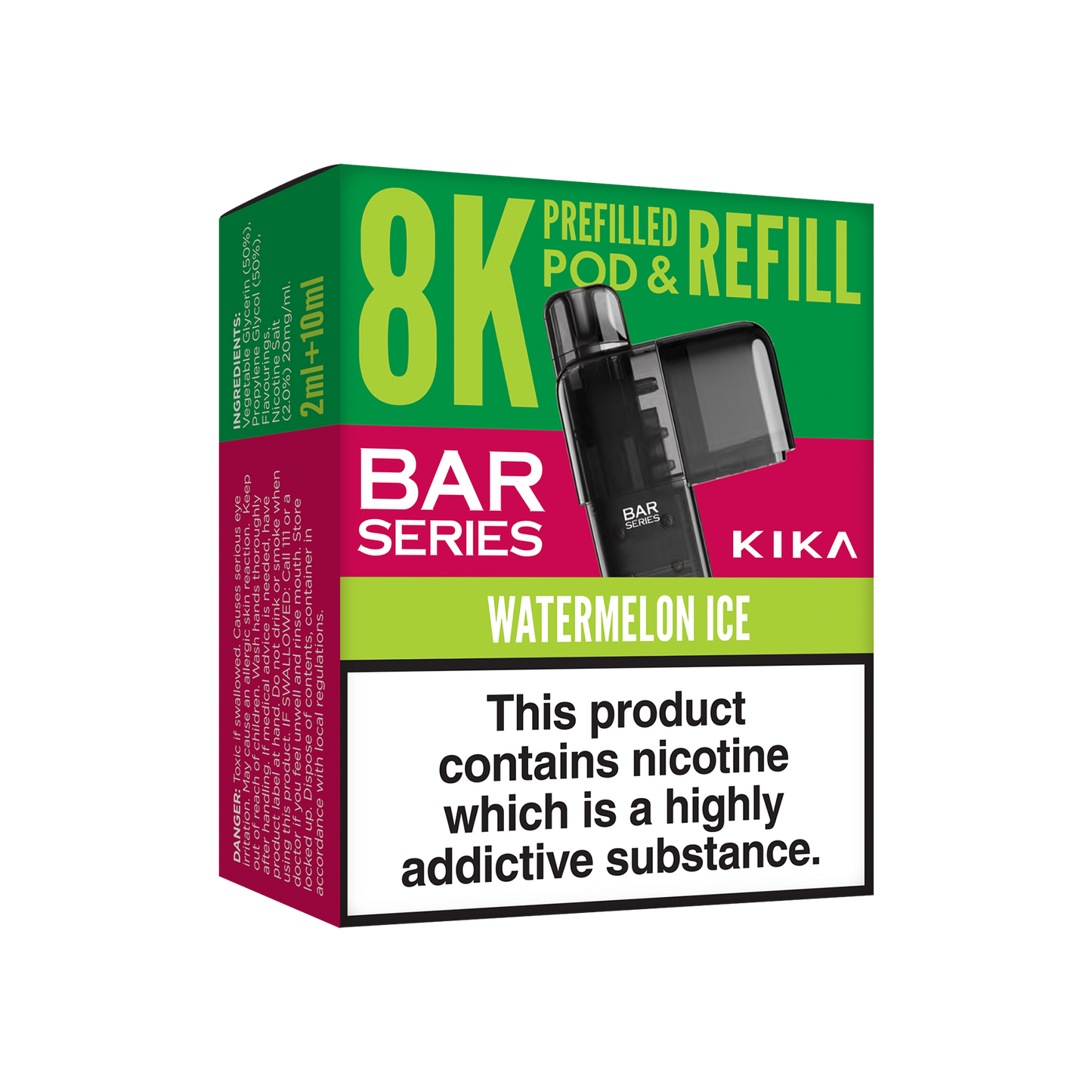 Bar Series Kika 8K Refill Pod