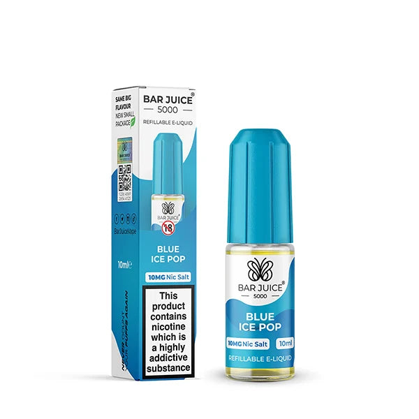 Bar Juice 5000 Salt Blue Ice Pop - The Ace Of Vapez