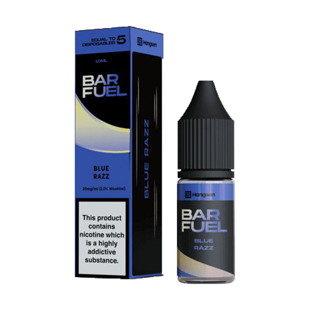 Bar Fuel Blue Razz Nic Salts 10ml - The Ace Of Vapez