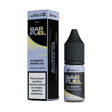 Bar Fuel Blueberry Banana Ice Nic Salts 10ml