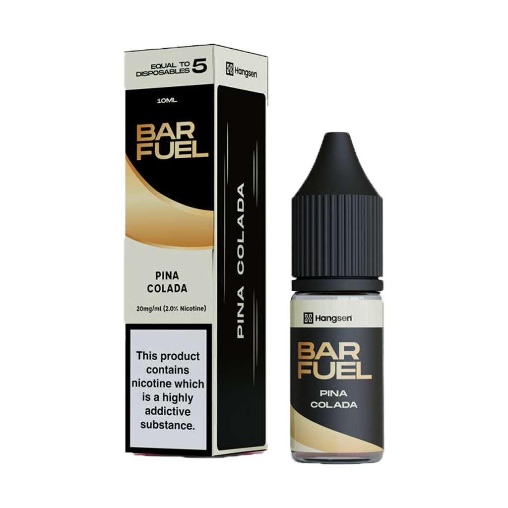 Bar Fuel Pina Colada Nic Salts 10ml - The Ace Of Vapez