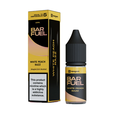 Bar Fuel White Peach Razz Nic Salts 10ml
