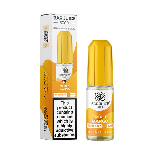 Bar Juice 5000 Salt Triple Mango 10ml - The Ace Of Vapez