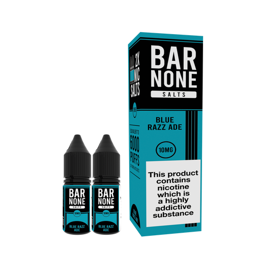 BAR NONE Blue Razz Ade Salts 2x10ml - The Ace Of Vapez