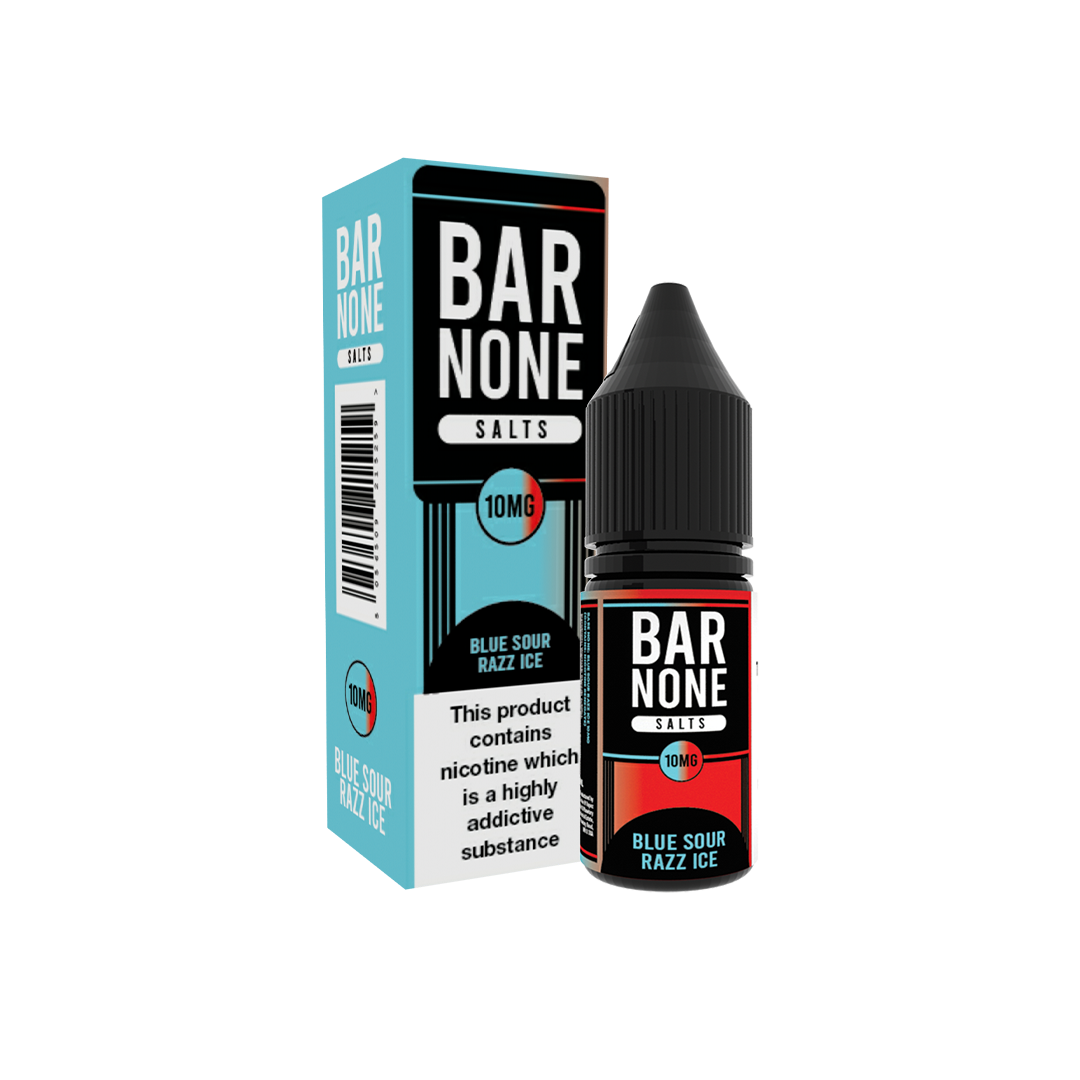 Bar None Salts Blue Sour Razz Ice 10ml - The Ace Of Vapez