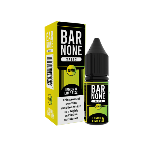 Bar None Salts Lemon & Lime Fizz 10ml - The Ace Of Vapez