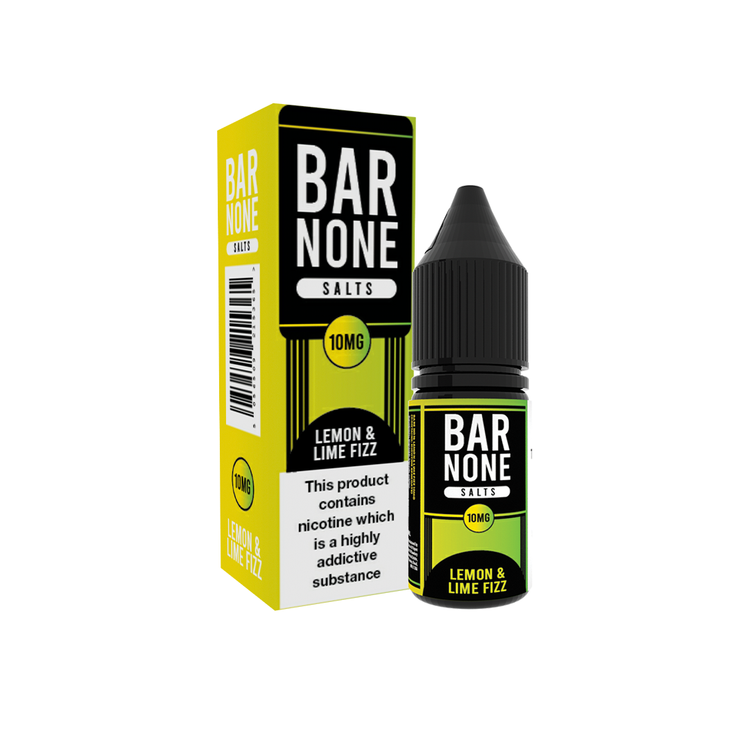 Bar None Salts Lemon & Lime Fizz 10ml - The Ace Of Vapez