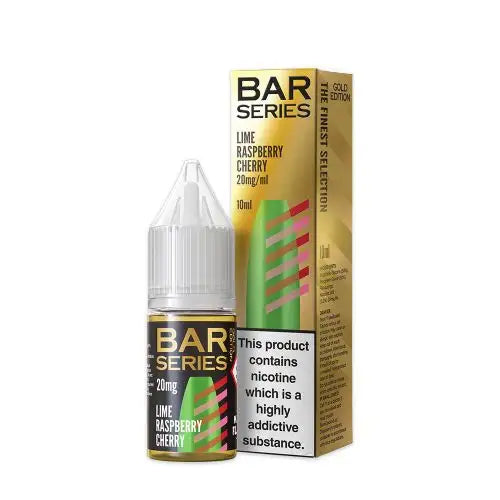 Bar Series Gold Edition Lime Raspberry Cherry 10ml - The Ace Of Vapez