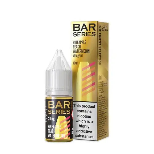 Bar Series Gold Edition Pineapple Peach Watermelon 10ml - The Ace Of Vapez