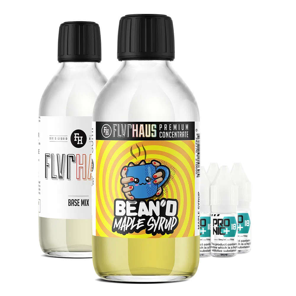 FLVRHAUS Bottle Shot - Bean'd Maple Syrup - 250ml - The Ace Of Vapez