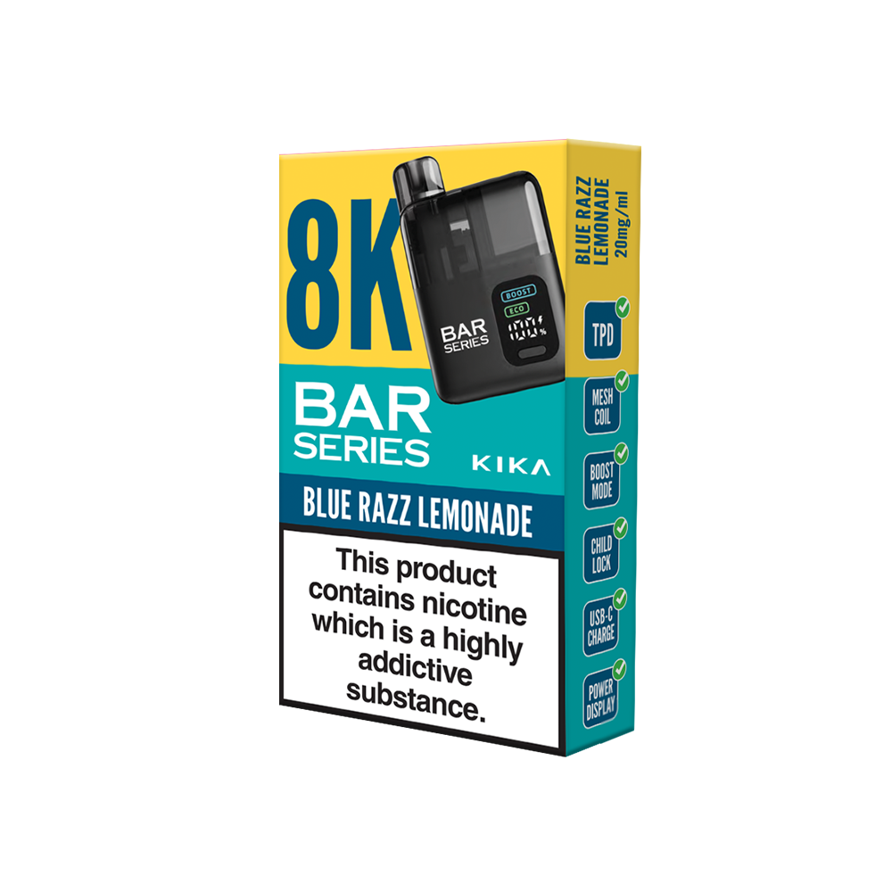 Bar Series Kika 8K Disposable Kit