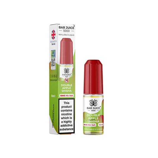 Bar Juice 5000 10ml Double Apple Shisha