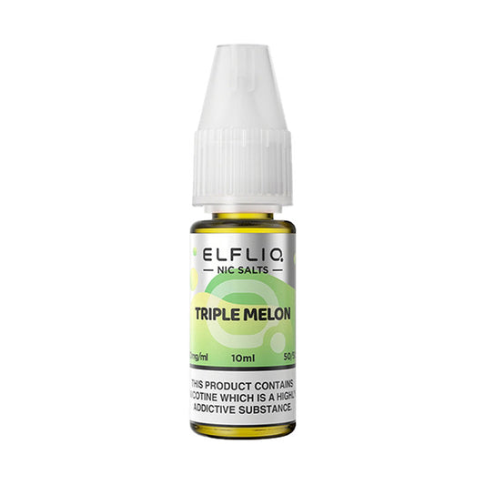 Elf Bar Elfliq - Triple Melon 10ml Nic Salts - The Ace Of Vapez