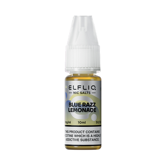 Elf Bar Elfliq - Blue Razz Lemonade 10ml Nic Salts - The Ace Of Vapez