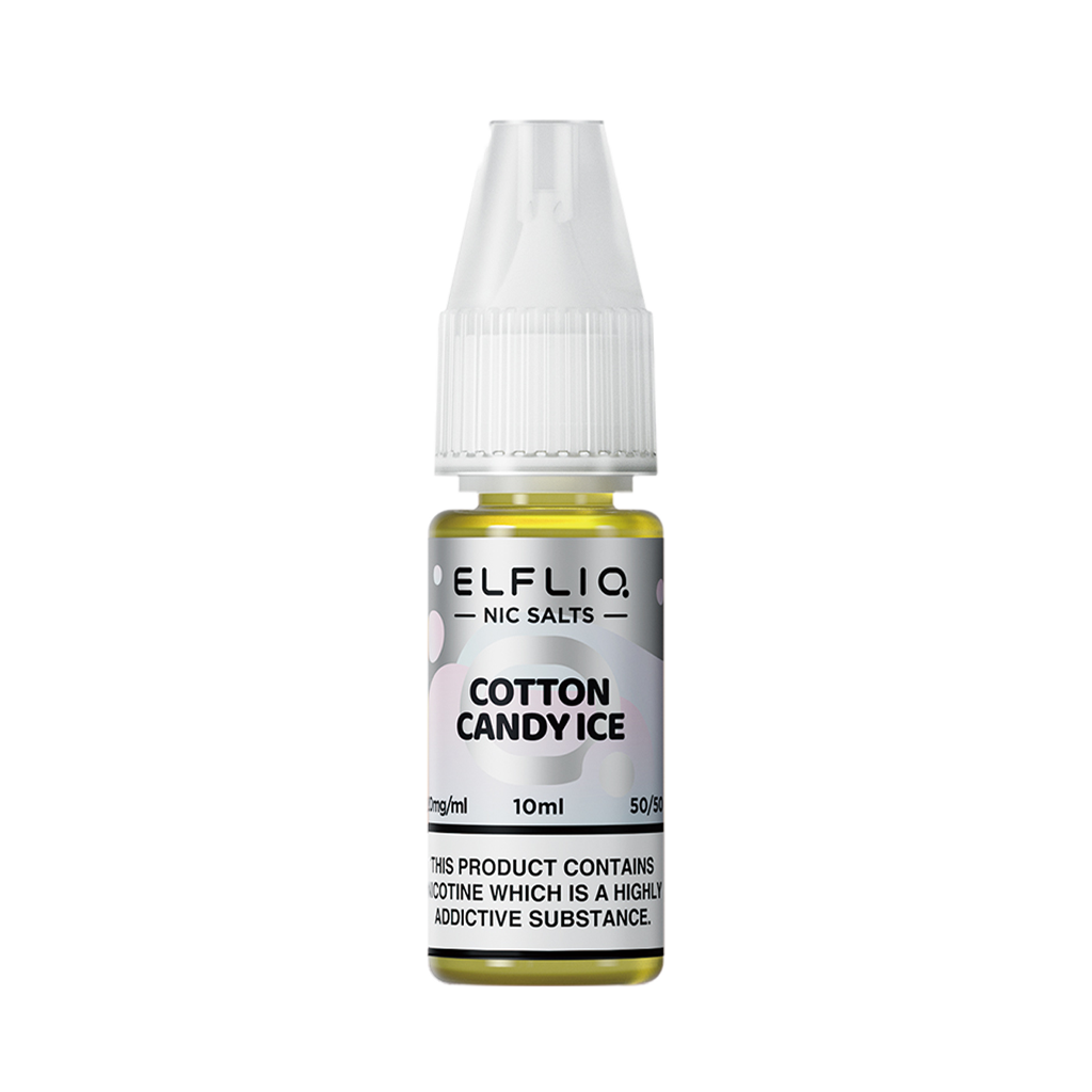 Elf Bar Elfliq - Cotton Candy Ice 10ml Nic Salts - The Ace Of Vapez