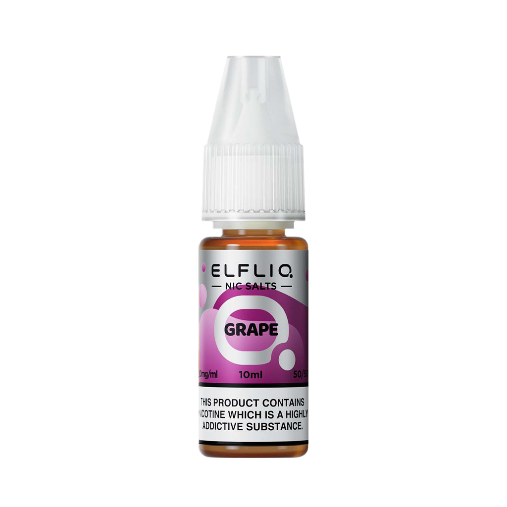 Elf Bar Elfliq - Grape 10ml Nic Salts - The Ace Of Vapez