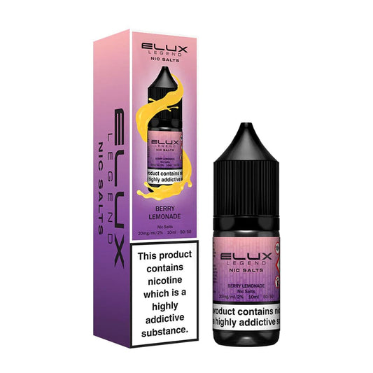 Elux Legend Berry Lemonade Nic Salts 10ml - The Ace Of Vapez