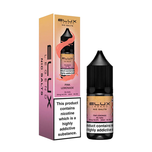 Elux Legend Pink Lemonade Nic Salts 10ml - The Ace Of Vapez