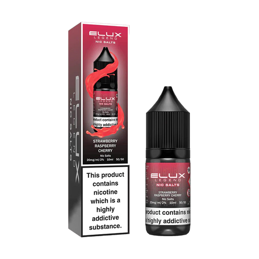 Elux Legend Strawberry Raspberry Cherry 10ml - The Ace Of Vapez