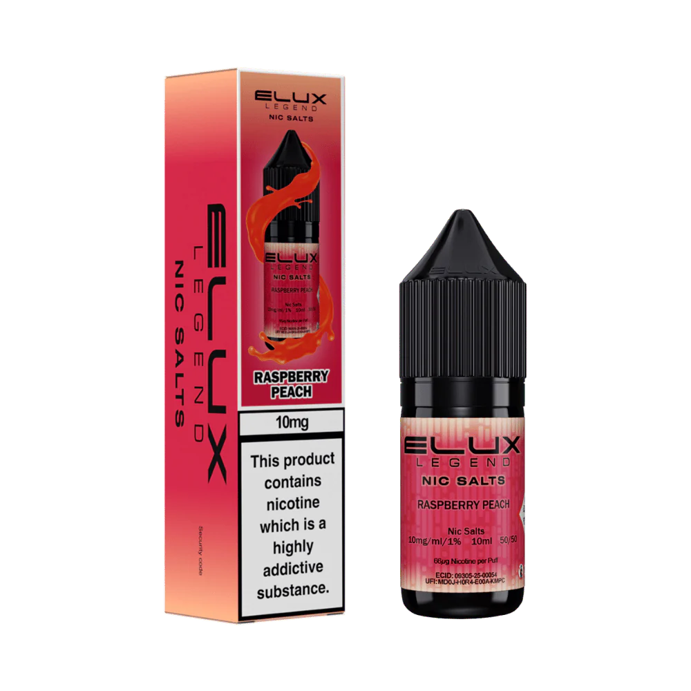 Elux Legend Raspberry Peach 10ml