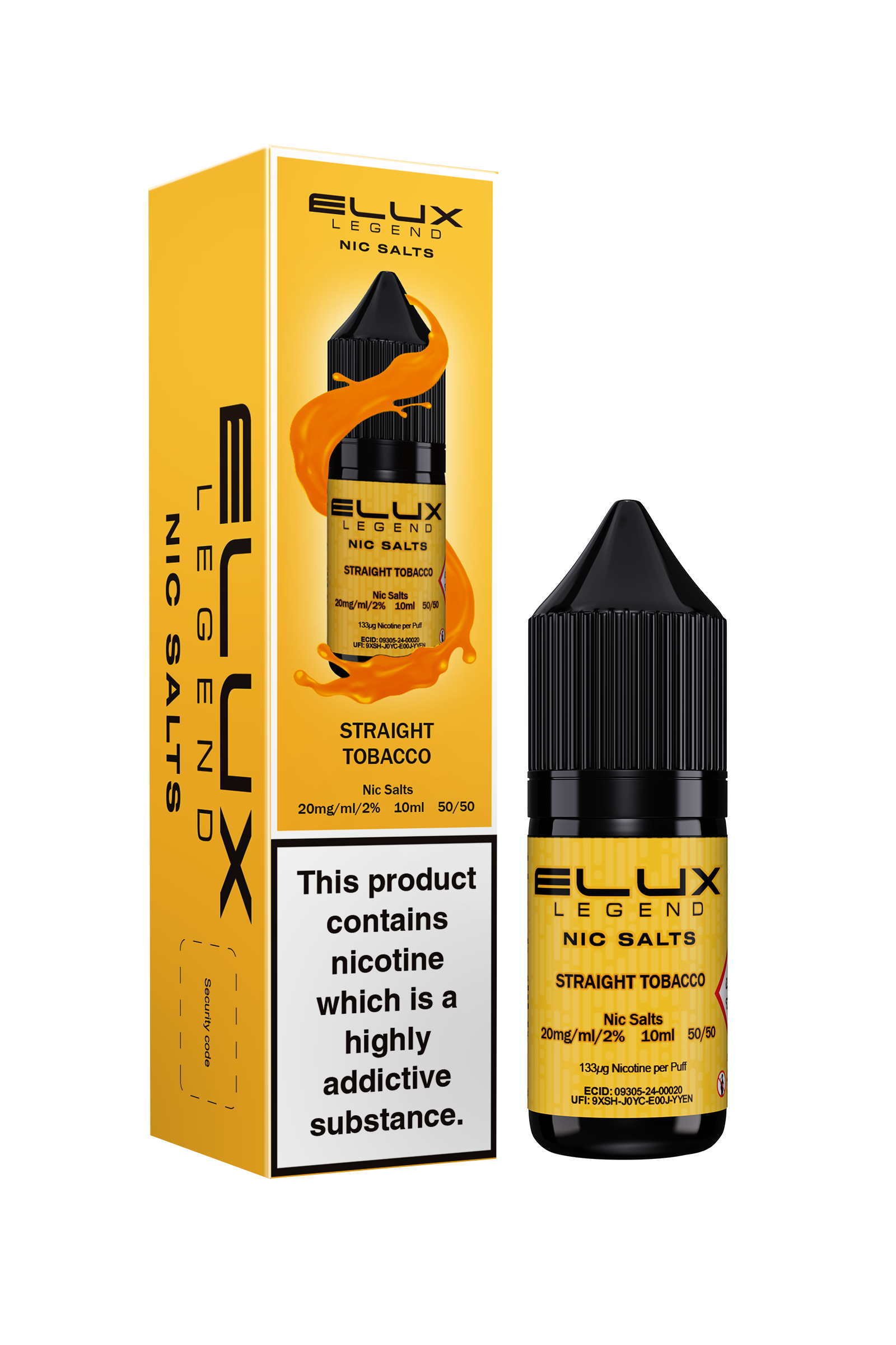 Elux Legend Straight Tobacco Nic Salt 10ml at The Ace of Vapez – The Ace Of  Vapez