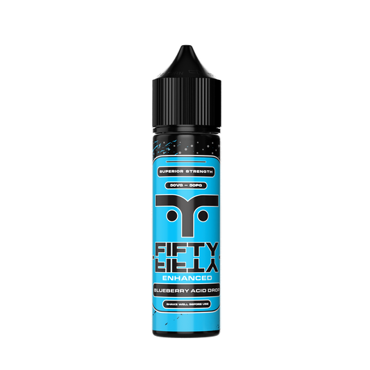 FIFTY FIFTY Blueberry Acid Drop 50ml - The Ace Of Vapez