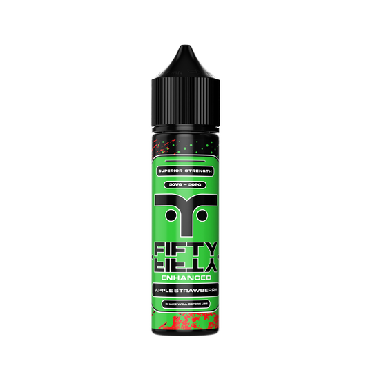 FIFTY FIFTY Apple Strawberry 50ml - The Ace Of Vapez