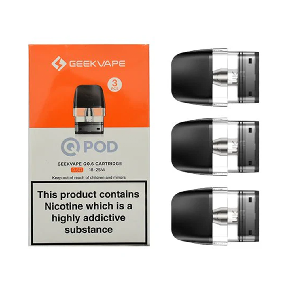 Geekvape Q Side Fill Replacement Pods with box | The Ace of Vapez